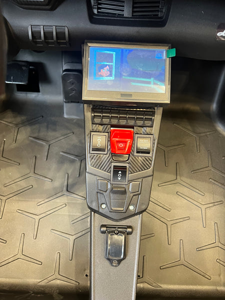 FREE SHIPPING π Touch Tv Giant Lamborghini Aventador Mini EV Brushless  200w motor differential 24V 14AH massive battery quite ride Real π & Rims Ride-On Go Cart Largest In The World 200lbs box