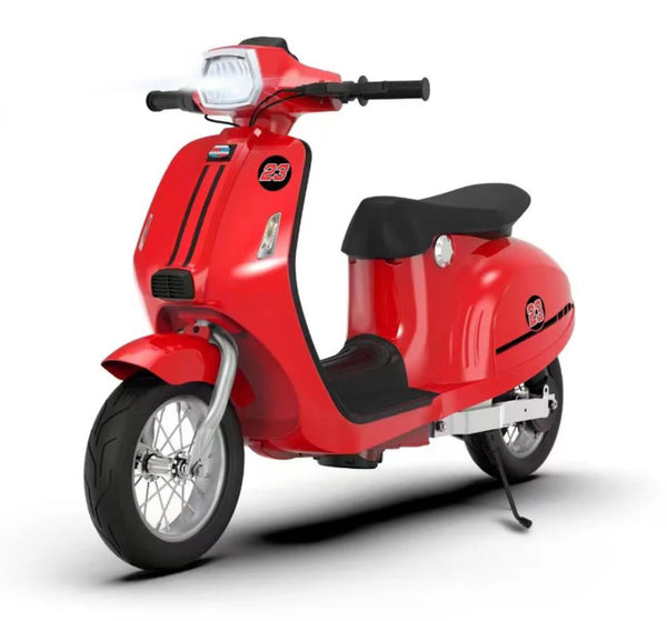Free Shipping 24V 9AM XL electric Scooter ages 6-14 Real Air Tires Pink