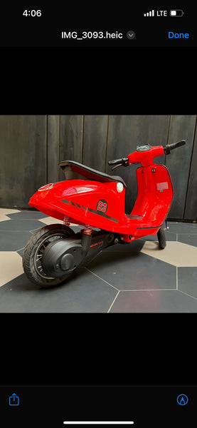 Free Shipping 24V 9AM XL electric Scooter ages 6-14 Real Air Tires Pink