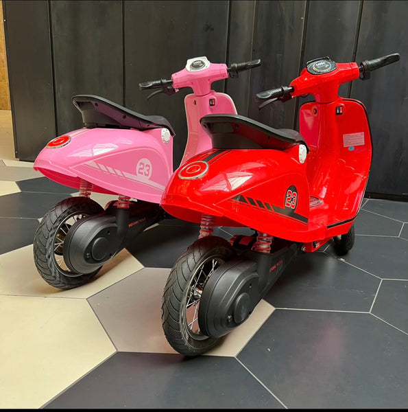 Free Shipping 24V 9AM XL electric Scooter ages 6-14 Real Air Tires Pink