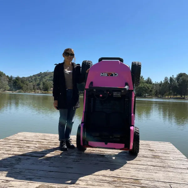 š TOUCH SCREEN BLUETOOTH 24V CLASH BUGGY RIDE ON GIANT UTV TOY ADJUSTABLE SEAT PARENTAL REMOTE RUBBER TIRES 4X4 LETHER SEAT 5 POINT SEAT BELT FAN Store pick up & Save Coupon Code $100 Pickup