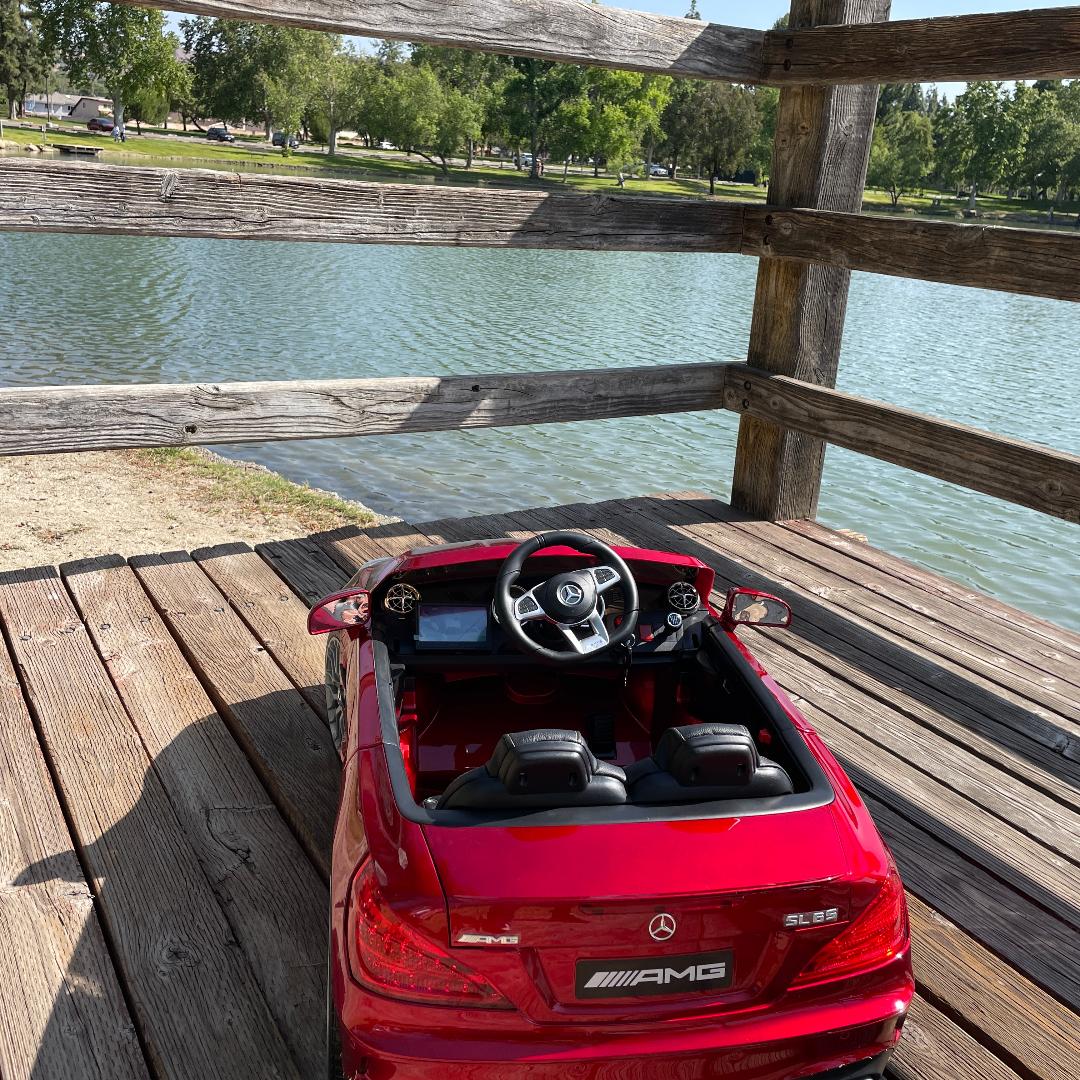 TOUCH TV LICENSED METALLIC MERCEDES AMG UPGRADED 12V 7AH WITH TOUCH TV MBZ