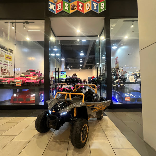 🎁 Free Shipping New Brand Touch TV wild Arctic Cat Ages 1-11 biggest 24V Upgraded 14AH Battery EQUIVALENT TO 2 x 24V BATTERIES Rubber Tires, Razor , Giant Buggy , Leather Seats off road gray