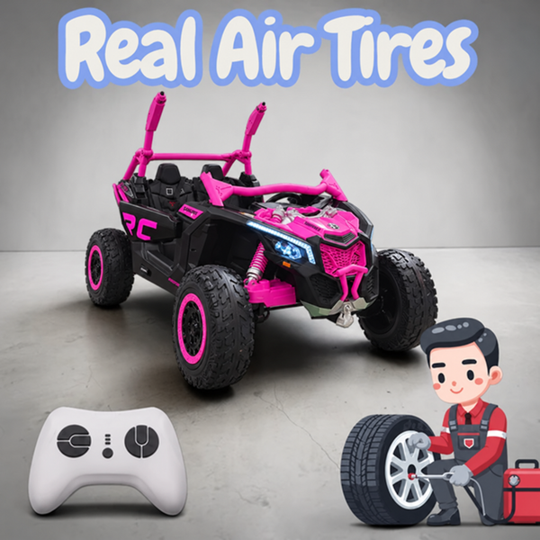 NEW CAN-AM MAVERICK AIR TIRE🛞 PRE ORDER Touch  Screen TV 48V 2 Seater Ride on Mp4 UTV , Licensed Can-Am Electric Off-Road Car, 4WD Kids Truck Parental Remote Control, 2 x 24V Batteries, 4 * 200W Motor, 23" Large Seat  Text 7143504838 For info
