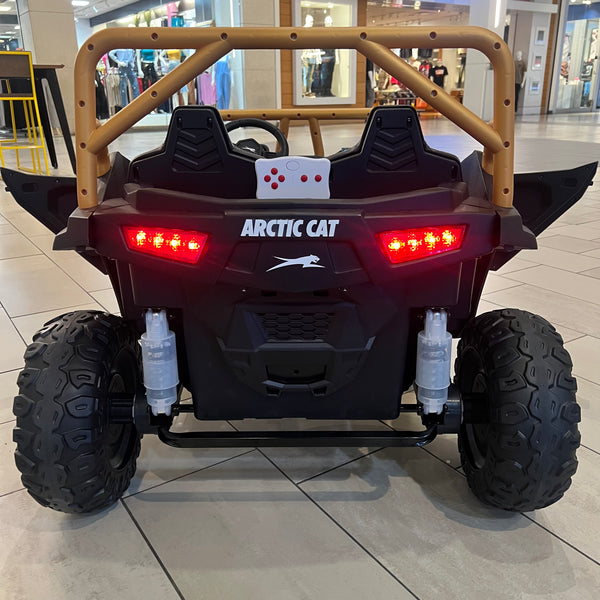 🎁 Free Shipping New Brand Touch TV wild Arctic Cat Ages 1-11 biggest 24V Upgraded 14AH Battery EQUIVALENT TO 2 x 24V BATTERIES Rubber Tires, Razor , Giant Buggy , Leather Seats off road gray