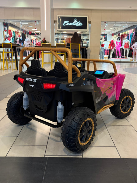 Free Shipping Touch TV wild Arctic Cat Ages 1-11 biggest 24V Upgraded 14AH Battery Rubber Tires, Razor , Giant Buggy , Leather Seats off road Pink Pick Up & Save Barbie pink TEXT 7143504838 for local pick up discount
