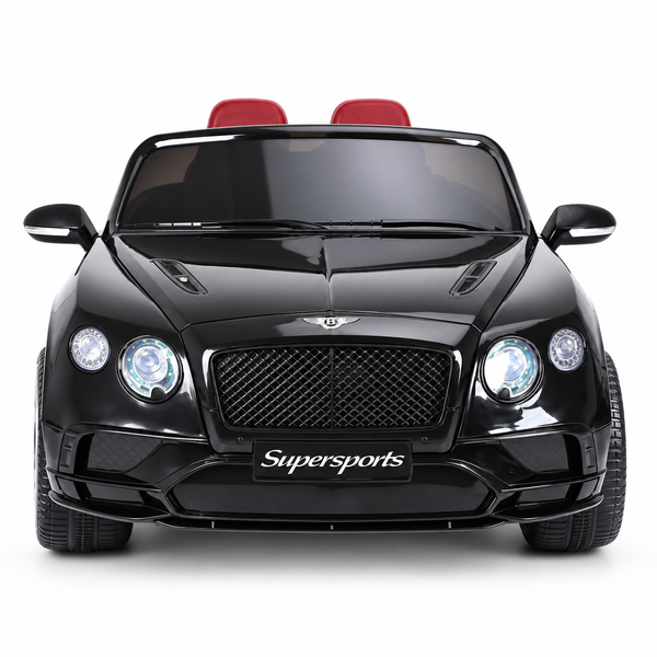 NEW ARRIVAL: Black and Red Bentley Continental Flying SuperSport Remote Control Car for Kids