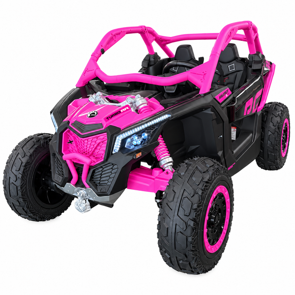 NEW CAN-AM MAVERICK AIR TIRE🛞 PRE ORDER Touch  Screen TV 48V 2 Seater Ride on Mp4 UTV , Licensed Can-Am Electric Off-Road Car, 4WD Kids Truck Parental Remote Control, 2 x 24V Batteries, 4 * 200W Motor, 23" Large Seat  Text 7143504838 For info