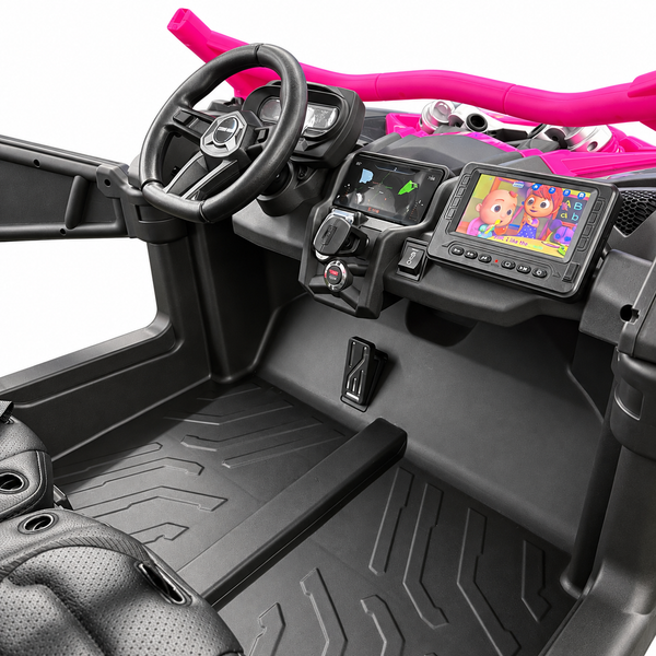 NEW CAN-AM MAVERICK AIR TIRE🛞 PRE ORDER Touch  Screen TV 48V 2 Seater Ride on Mp4 UTV , Licensed Can-Am Electric Off-Road Car, 4WD Kids Truck Parental Remote Control, 2 x 24V Batteries, 4 * 200W Motor, 23" Large Seat  Text 7143504838 For info