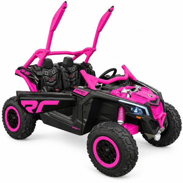 NEW CAN-AM MAVERICK AIR TIRE🛞 PRE ORDER Touch  Screen TV 48V 2 Seater Ride on Mp4 UTV , Licensed Can-Am Electric Off-Road Car, 4WD Kids Truck Parental Remote Control, 2 x 24V Batteries, 4 * 200W Motor, 23" Large Seat  Text 7143504838 For info