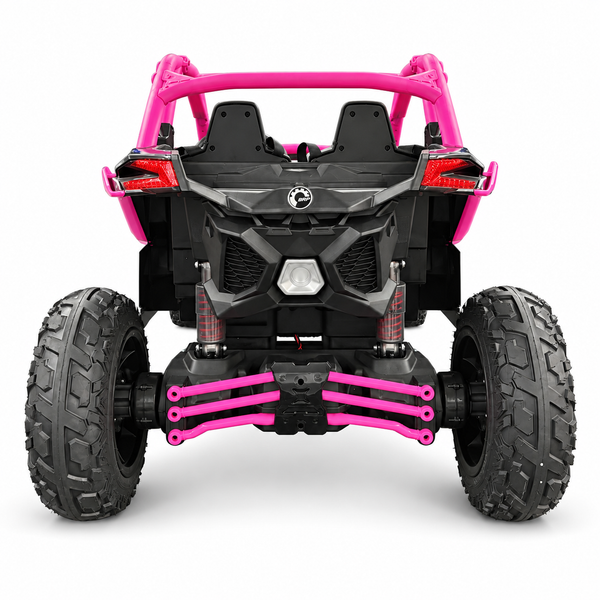NEW CAN-AM MAVERICK AIR TIRE🛞 PRE ORDER Touch  Screen TV 48V 2 Seater Ride on Mp4 UTV , Licensed Can-Am Electric Off-Road Car, 4WD Kids Truck Parental Remote Control, 2 x 24V Batteries, 4 * 200W Motor, 23" Large Seat  Text 7143504838 For info