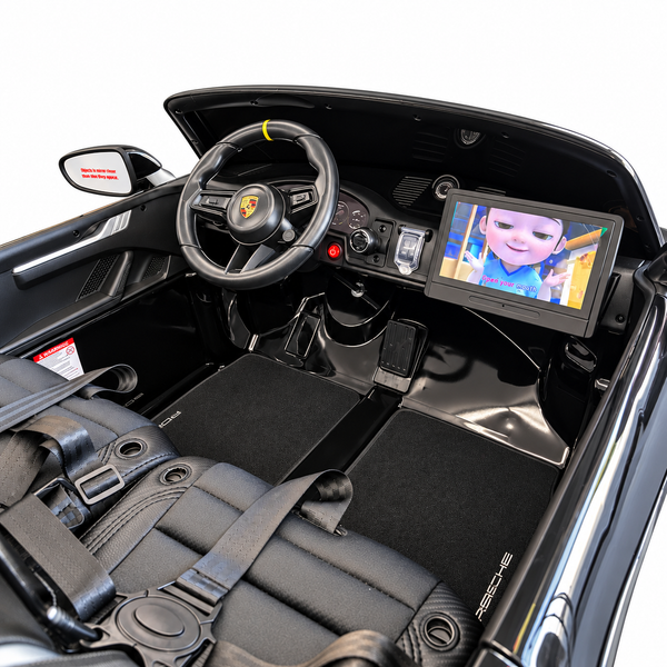 Porsche GT3 Fully upgraded Giant Touch Tablet 24v massive Motors Parental Remote Suede Seats Text Alex 7143504838 pick up discounts @ California