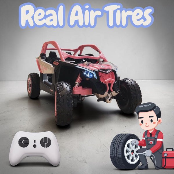 HOT NEW Air Tires 🛞 in Stock Touch  Screen TV 48V 2 Seater Ride on Mp4 UTV , Licensed Can-Am Electric Off-Road Car, 4WD Kids Truck Parental Remote Control, 2 x 24V Batteries, 4 * 200W Motor, 23" Large Seat  Text 7143504838 For info