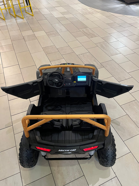 Touch TV Wild Cat 24v 14AH  Massive Battery ages 1-10 Rubber tires 4x 4 200 W motors Leather Seat Pick Up California Text 7143504838