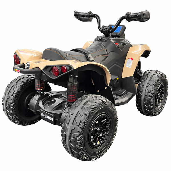 Licensed Can-Am Quad, Touch TV and Parental Remote Ride on 4x4 Rubber Tires Leather Seat Text Alex 7143504838 pick up discounts @ California