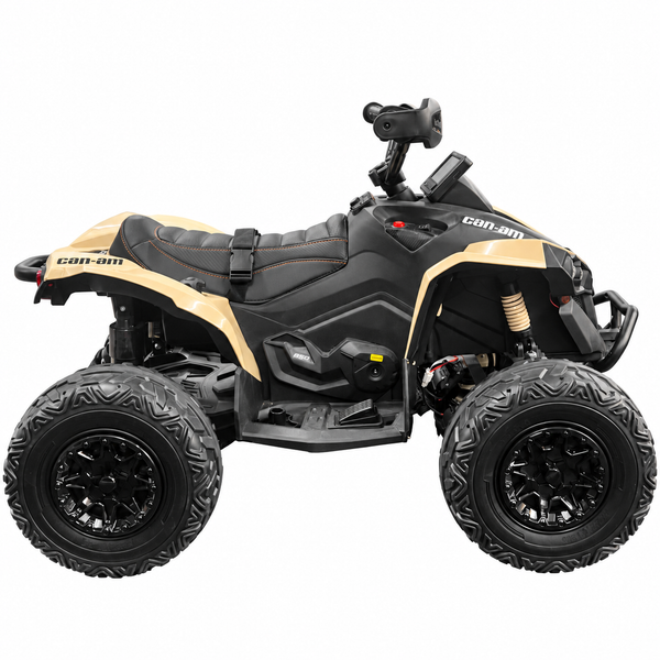 Licensed Can-Am Quad, Touch TV and Parental Remote Ride on 4x4 Rubber Tires Leather Seat Text Alex 7143504838 pick up discounts @ California