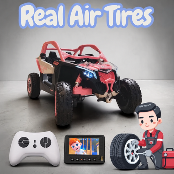 Pre order OCT 25th  ETA HOT NEW Air Tires 🛞 in Stock Touch Screen TV 48V 2 Seater Ride on Mp4 UTV , Licensed Can-Am Electric Off-Road Car, 4WD Kids Truck Parental Remote Control, 2 x 24V Batteries, 4 * 200W Motor, 23" Large Seat  Text 7143504838 For info