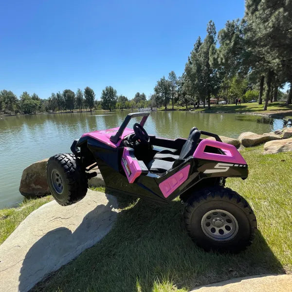 🎁 FREE ATV COVER  TOUCH SCREEN BLUETOOTH 24V CLASH BUGGY RIDE ON GIANT UTV TOY ADJUSTABLE SEAT PARENTAL REMOTE RUBBER TIRES 4X4 LETHER SEAT 5 POINT SEAT BELT FAN $50 Deposit $600 Cash at pick up